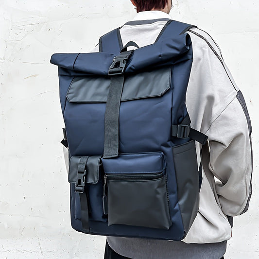 Liam | Trendy vodotěsný cestovní taška Laptop Rolltop batoh