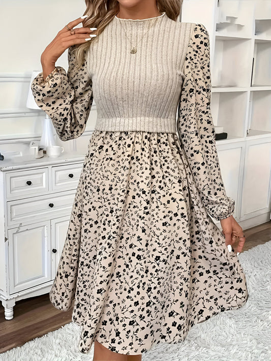 Caterina | Elegantní šaty 2 v 1 s květinovým vzorem