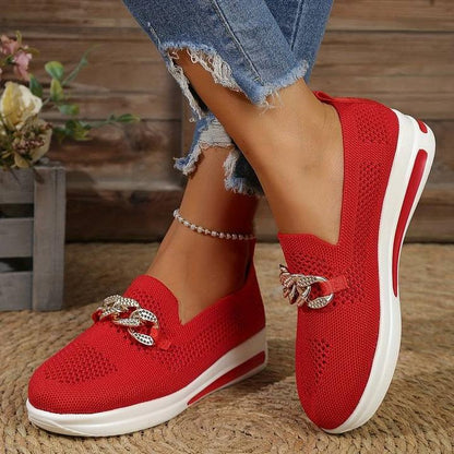 Dámské tenisky na platformě s řetízkem | Ginnie Shoes