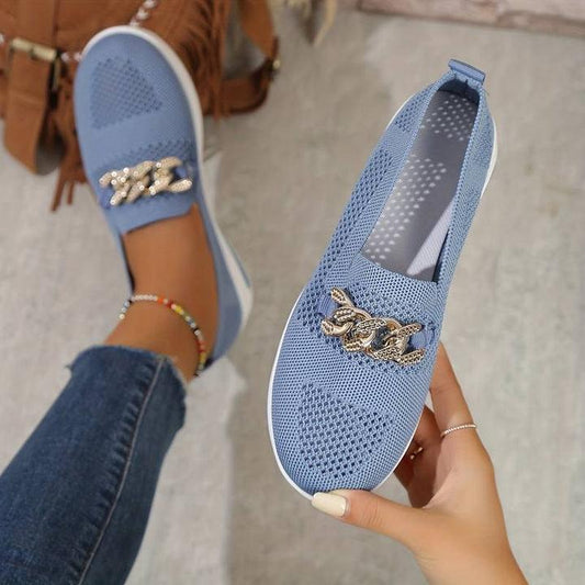 Dámské tenisky na platformě s řetízkem | Ginnie Shoes