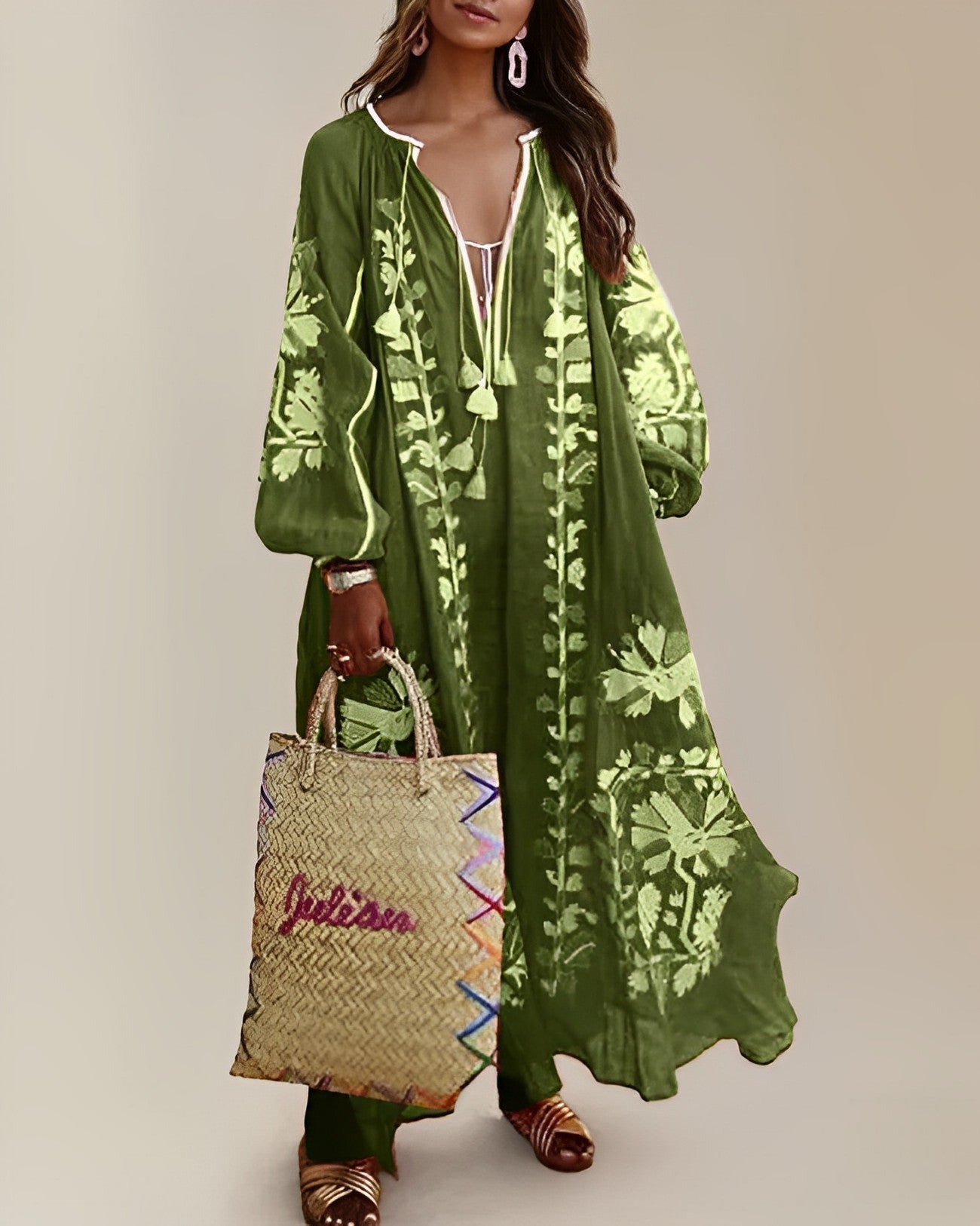 Lovia - Volné retro boho šaty