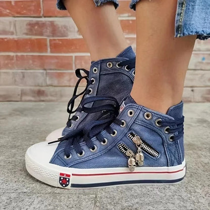 High-top pohodlné módní klasické platformové ležérní tenisky