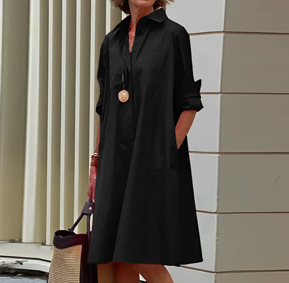 Nadčasové košilové šaty s moderní elegancí