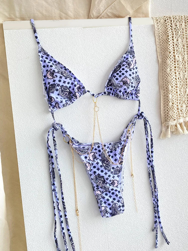 SoSoof - Brazilské bikiny s řetízkovými detaily