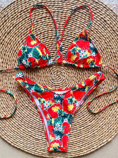 SoSoof - Brazilské bikiny s květinovým potiskem