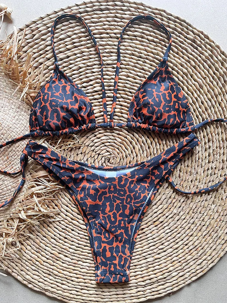 SoSoof - Brazilské bikiny s květinovým potiskem