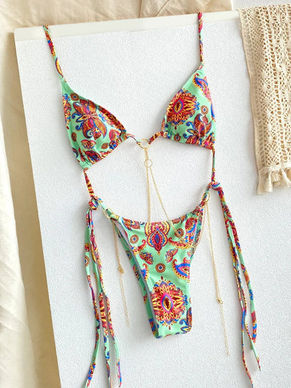 SoSoof - Brazilské bikiny s řetízkovými detaily