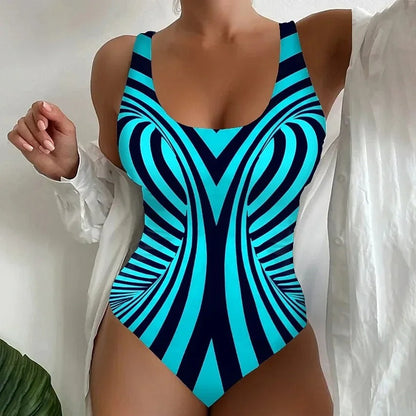 LolaBeach - Plavky s potiskem zebry