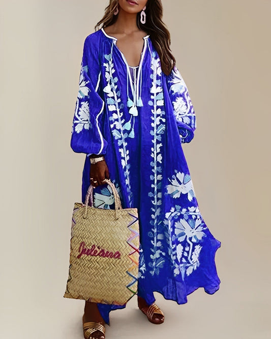 Lovia - Volné retro boho šaty