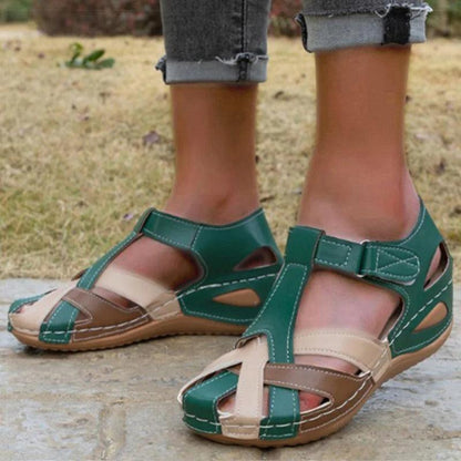 Sandály Edwina | Stylové kožené letní sandály