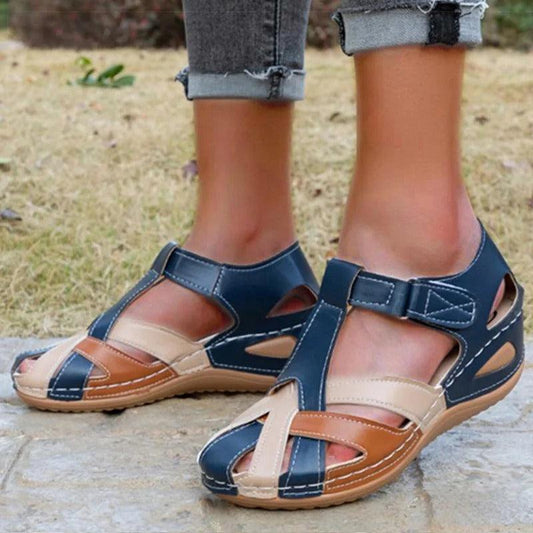 Sandály Edwina | Stylové kožené letní sandály