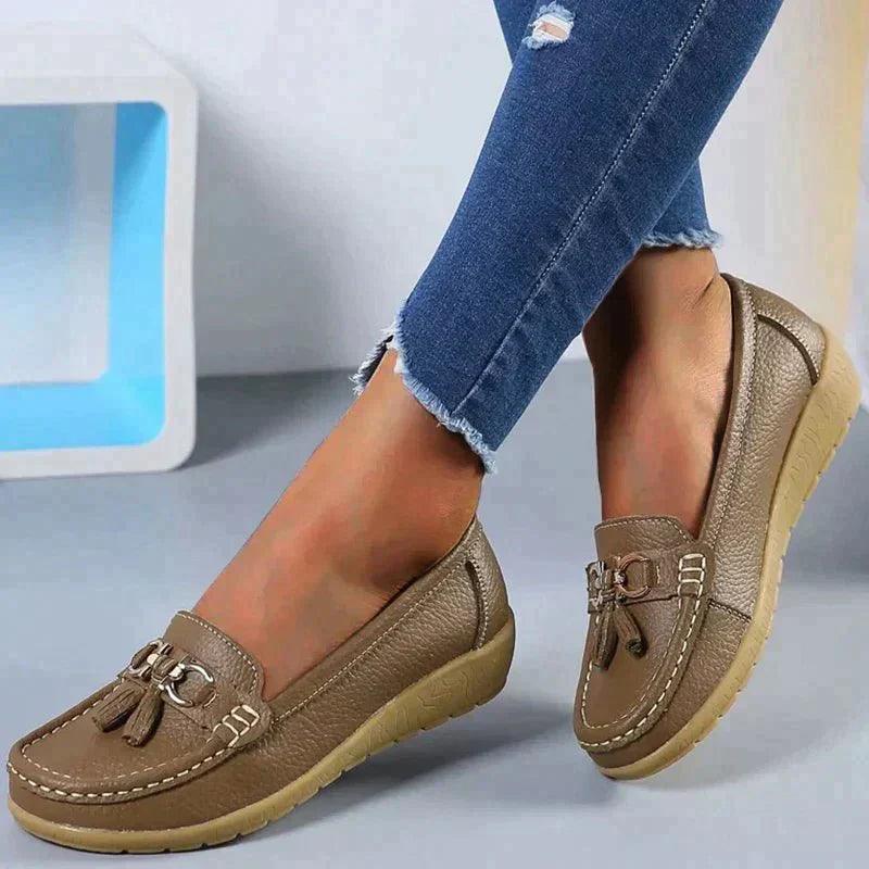 Boty Faina | Mokasíny Comfort Step Slip-On