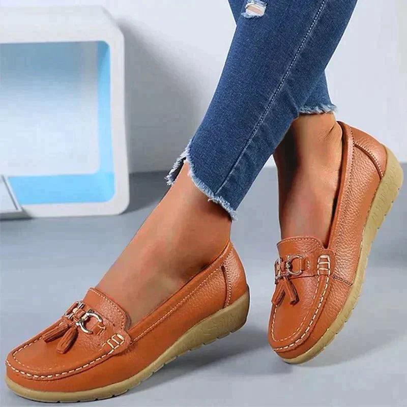 Boty Faina | Mokasíny Comfort Step Slip-On