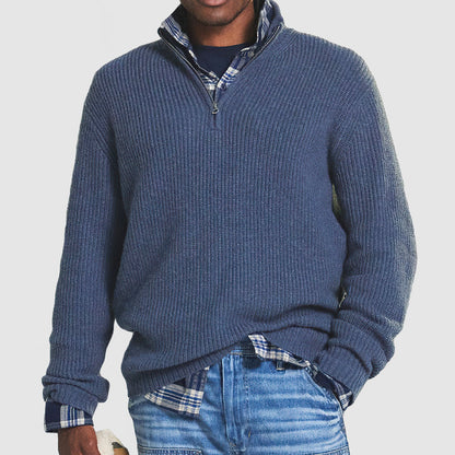 Xylas Trui | Heren kasjmier casual trui