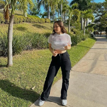 Dámské kalhoty Casual cargo
