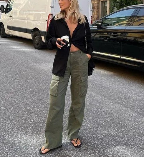 Dámské kalhoty Casual cargo