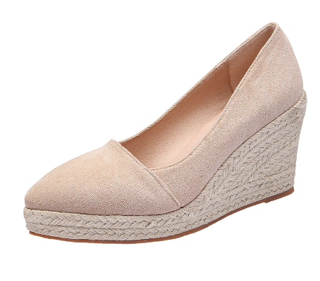 Karla - Espadrilky na platformě a klínku