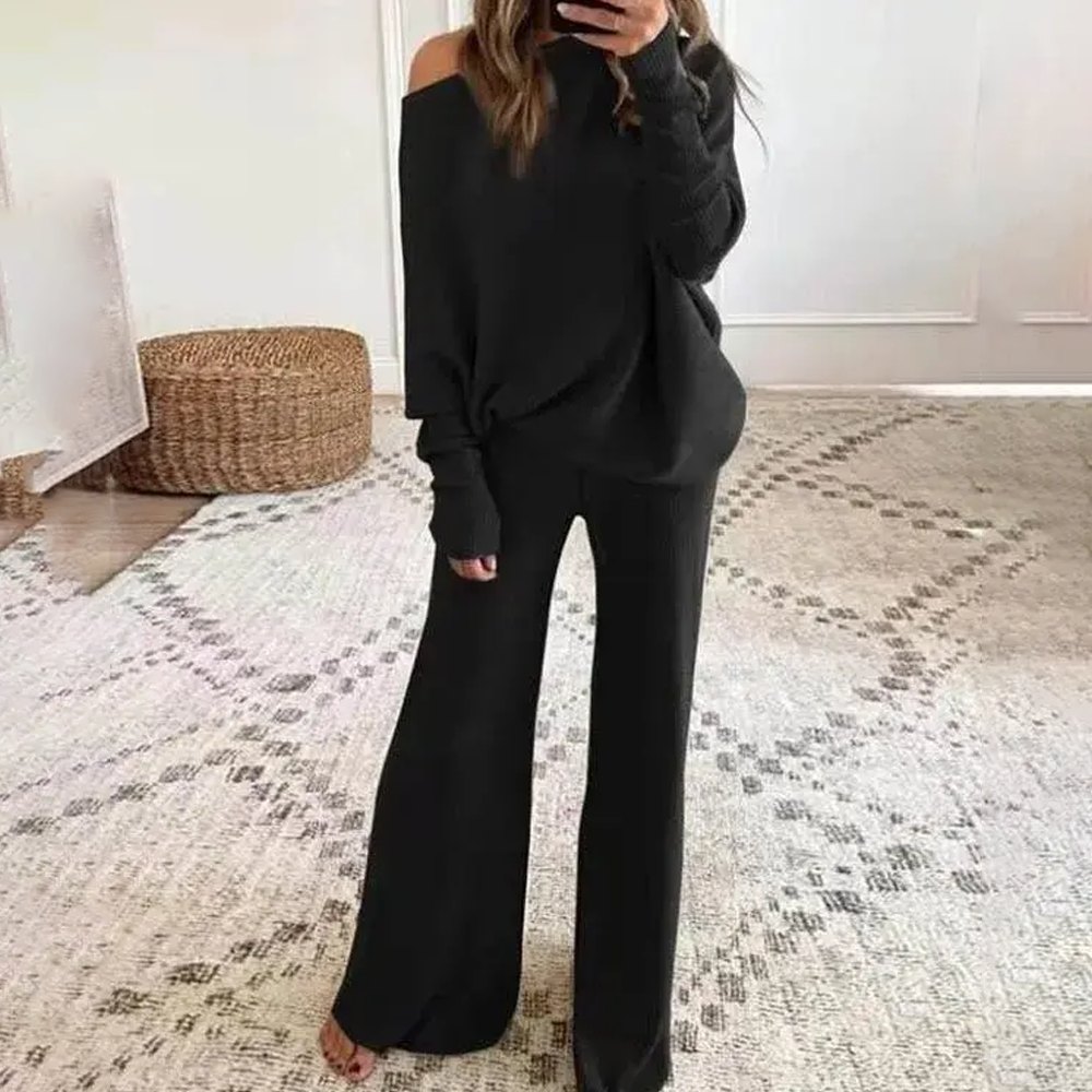 Chiara - Stijlvolle Losse Sweater Set voor Vrouwen