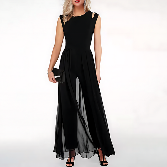 Lucyl - Elegantní splývavý overal pro ženy