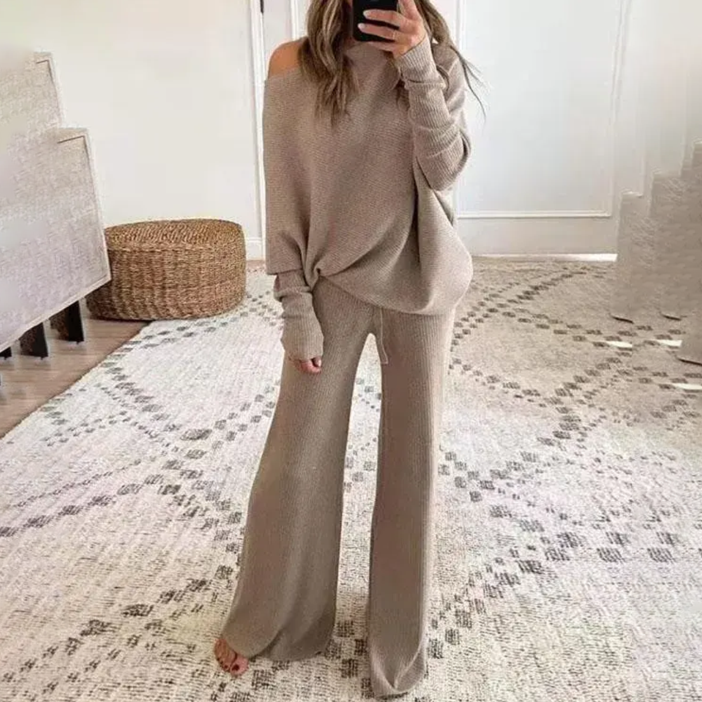 Chiara - Stijlvolle Losse Sweater Set voor Vrouwen