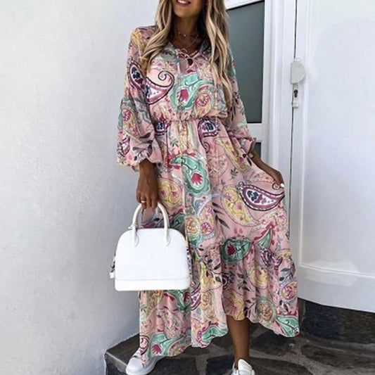 "Deane" boho maxi šaty