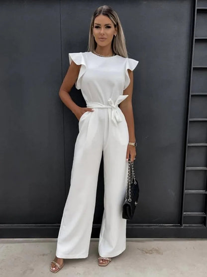 Elegantní overal s volánky - Cayce
