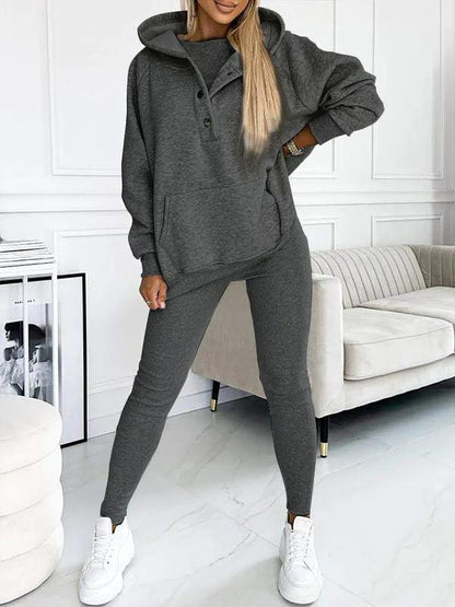 Ava™ | Lässiger und bequemer Sweatshirtanzug - mikina s krátkým rukávem