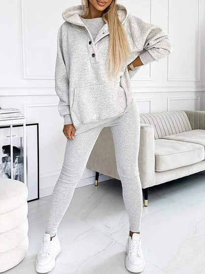 Ava™ | Lässiger und bequemer Sweatshirtanzug - mikina s krátkým rukávem