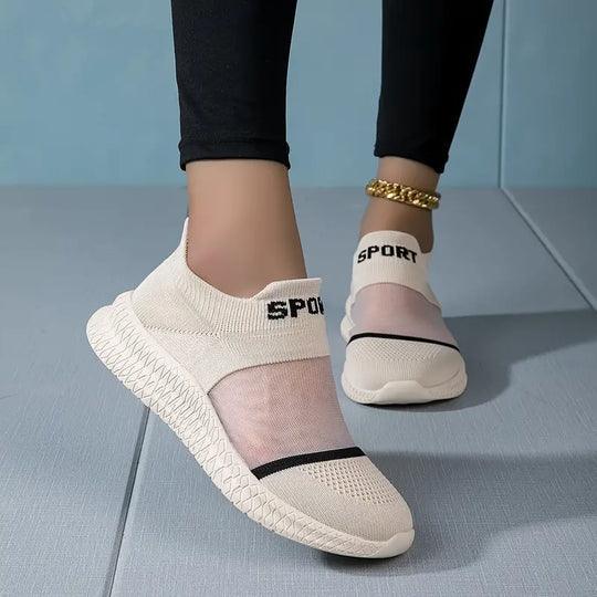 Boty Karima | Prodyšné sportovní boty s designem síťovaných ponožek