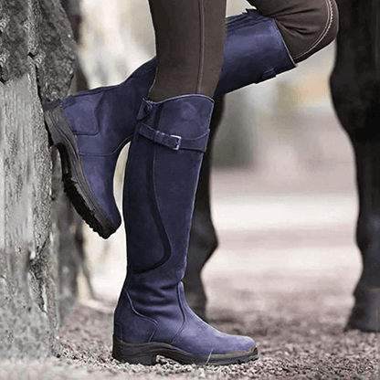 Kožené boty s přezkou | Mima Boots
