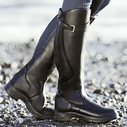Kožené boty s přezkou | Mima Boots