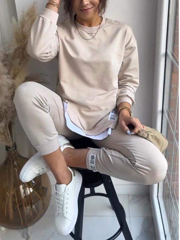 Cresilda | Bequemes Sweatshirt und Hose für Frauen (Mikina a hadice pro ženy)