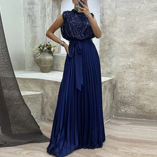 Lena - Elegantní večerní šaty se záhyby