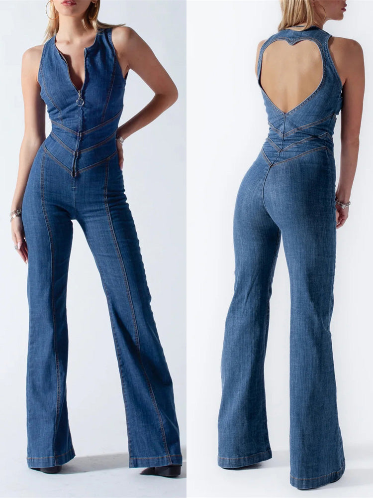 Mathilde - Kombinéza Chic Denim