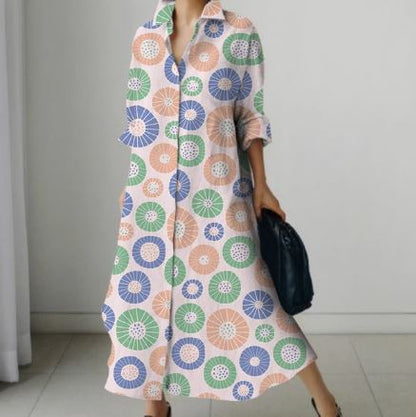 Nancy - Elegantní košilové šaty pro ženy