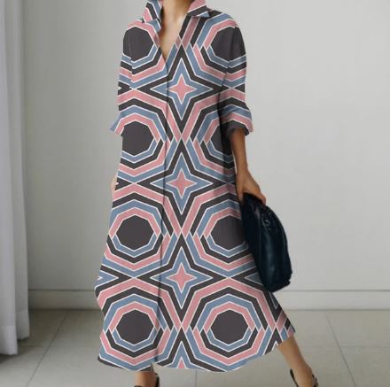 Nancy - Elegantní košilové šaty pro ženy