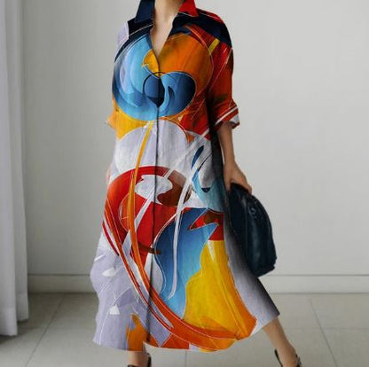 Marilyn - Elegantní košilové šaty pro ženy
