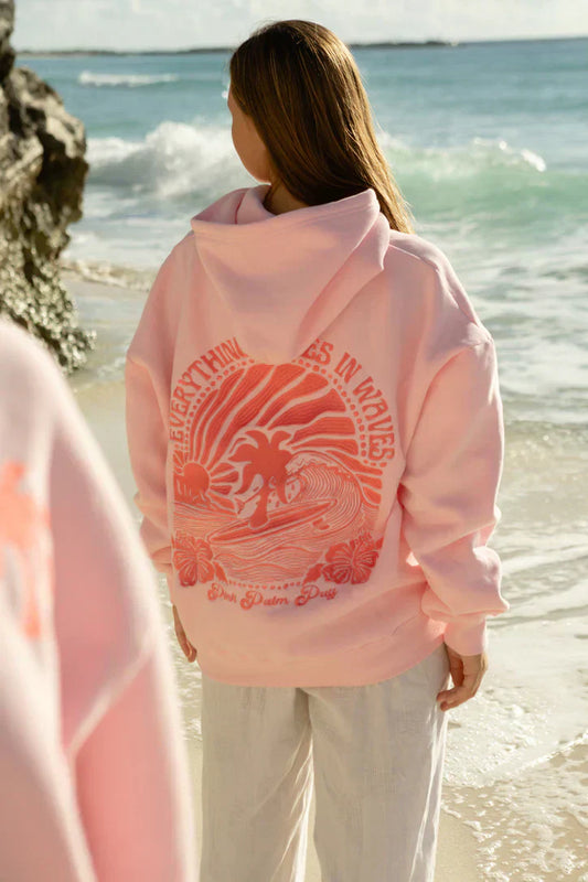 Mikina s kapucí Waele | Chasing Sunsets Graphic Hoodie