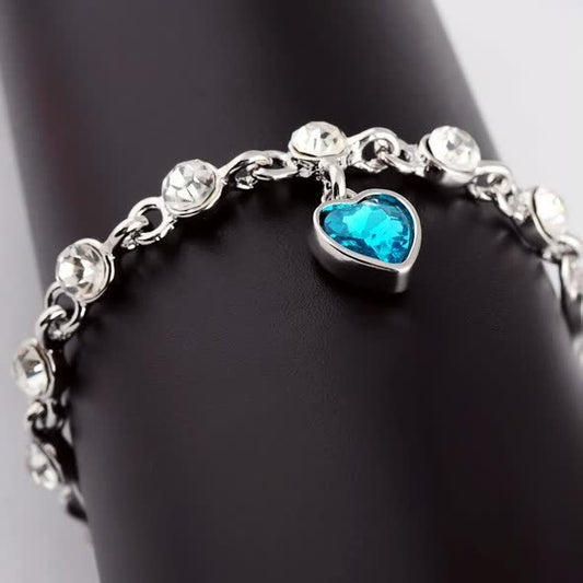 BlueBracelet™: Náramek s modrými kameny pro ženy