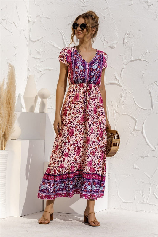 "Florella" designové boho šaty