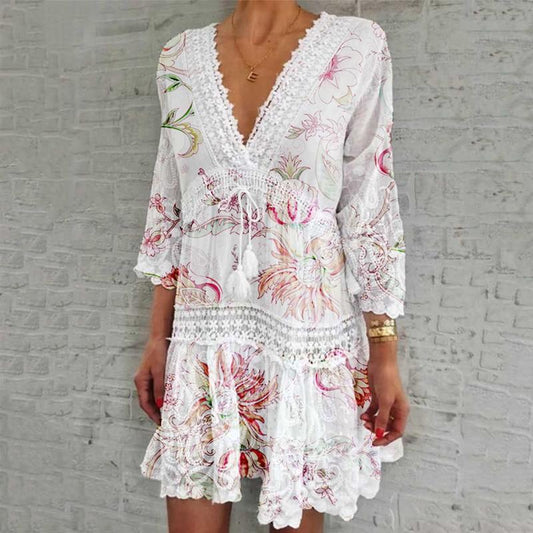 "Lenora" designové boho šaty