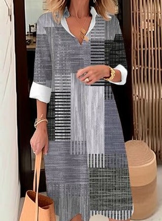 Amy - Elegantní košilové šaty