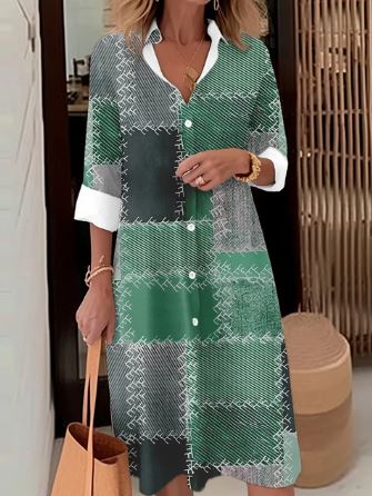 Barbara - Elegantní košilové šaty