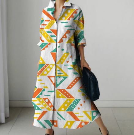 Martha - Elegantní košilové šaty pro ženy