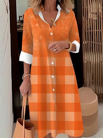 Beatrice - Elegantní košilové šaty