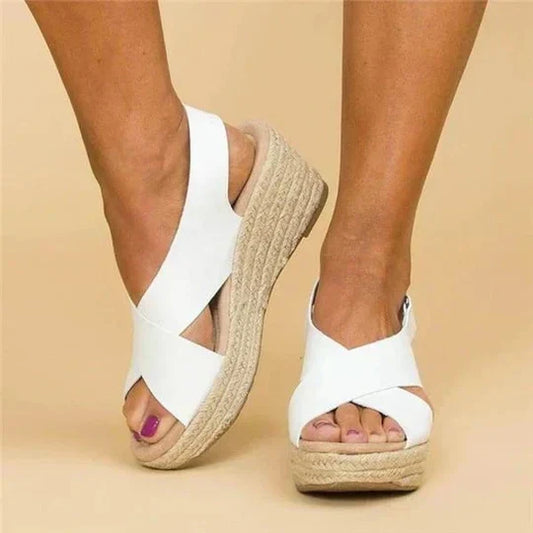 Karen® | Elegantní sandály v espadrilkách Chic