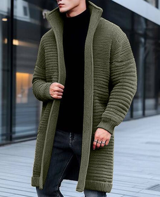 Vesta Boey | Heren Lange Gebreide Vest