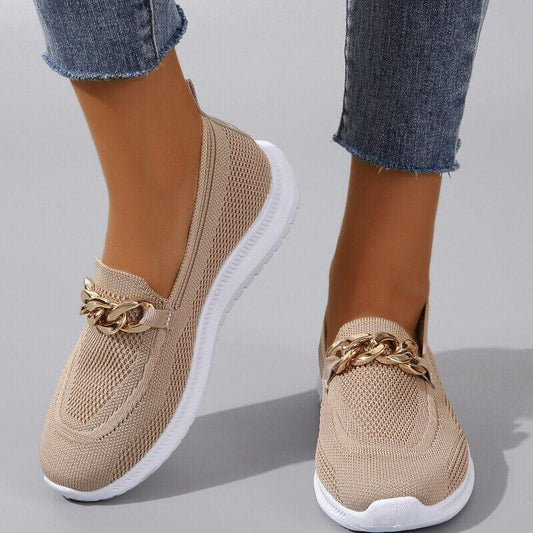 Dámské pletené tenisky Loafer Slip On