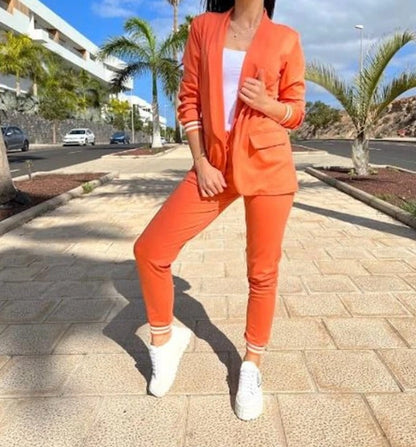 Yana - Elegantní a pohodlný dvoudílný podzimní set pro ženy