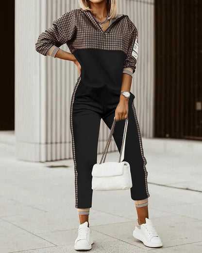 Heidi-Mode Premium Jogging Suit Luxusní pohodlný domácí oblek pro ženy